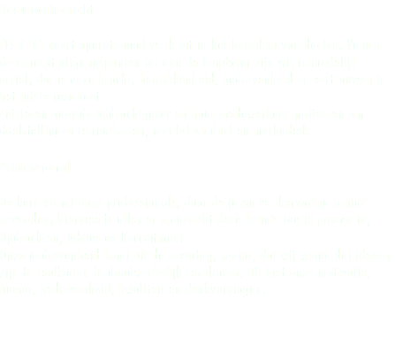 Resultaatgericht ITSELECT voert operationeel werk uit in het bereiken van doelen. Vanuit de concept uitgangspunten tot aan de handover zijn wij inhoudelijk actief, dat is onze kracht, betrokkenheid, gedrevenheid en vertrouwen in het juiste resultaat. Luisteren naar de opdrachtgever en haar medewerkers motiveren om doelstellingen te realiseren, met lef en durf en methodiek. Professionals De kern vormt onze professionals, door de jaren werkervaring senior geworden, hiermee is alles er op gericht deze kennis toe te passen in; Opdrachten, Advies en Recruitment. Onze gedrevenheid komt uit de ervaring, senior, dat wij weten dat ideeën zijn te realiseren in daadwerkelijk resultaten. Dit met onze motivatie, humor, gedrevenheid, kwaliteit en denkvermogen.