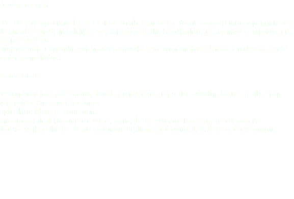 Resultaatgericht ITSELECT voert operationeel werk uit in het bereiken van doelen. Vanuit de concept uitgangspunten tot aan de handover zijn wij inhoudelijk actief, dat is onze kracht, betrokkenheid, gedrevenheid en vertrouwen in het juiste resultaat. Luisteren naar de opdrachtgever en haar medewerkers motiveren om doelstellingen te realiseren, met lef en durf en methodiek. Professionals De kern vormt onze professionals, door de jaren werkervaring senior geworden, hiermee is alles er op gericht deze kennis toe te passen in; Opdrachten, Advies en Recruitment. Onze gedrevenheid komt uit de ervaring, senior, dat wij weten dat ideeën zijn te realiseren in daadwerkelijk resultaten. Dit met onze motivatie, humor, gedrevenheid, kwaliteit en denkvermogen.